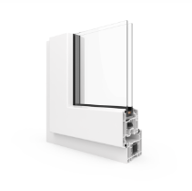 Aluplast Ideal 4000 Casement window profile cross-section