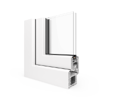 Aluplast Ideal 4000 window profile cross-section