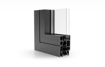 Aluprof MB-79N Casement window profile cross-section